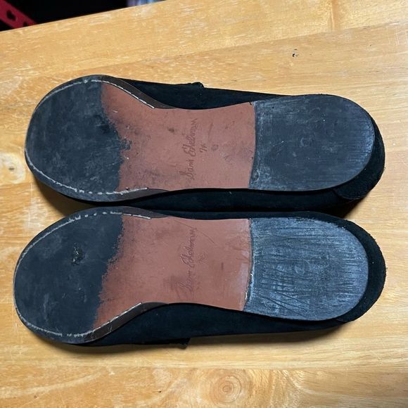 Sam‎ Edelman Women's Talia Loafer Suede Moc Tie Black Size 7.5 (NO HEELS) - Picture 8 of 10